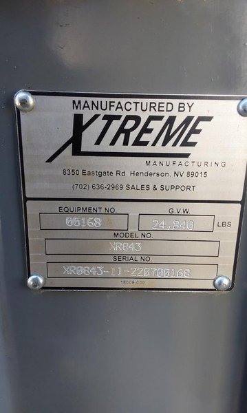 2022 EXTREME XR843 XR0843-11-220700168