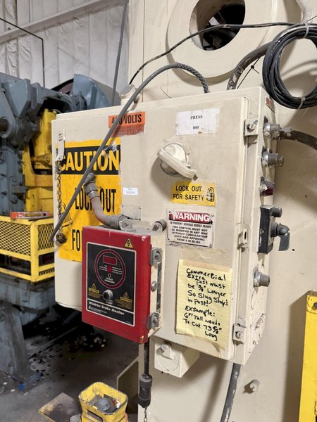 60 TON E-W BLISS C-60 OBI PRESS. STOCK # 0770926