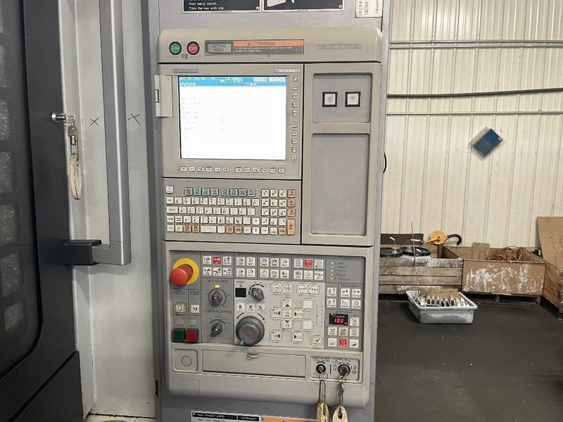 Mori Seiki NHX 4000 Horizontal Machining Center with M730BM Control, Through-Spindle Coolant, 12,000 RPM Spindle, Tool Presetter