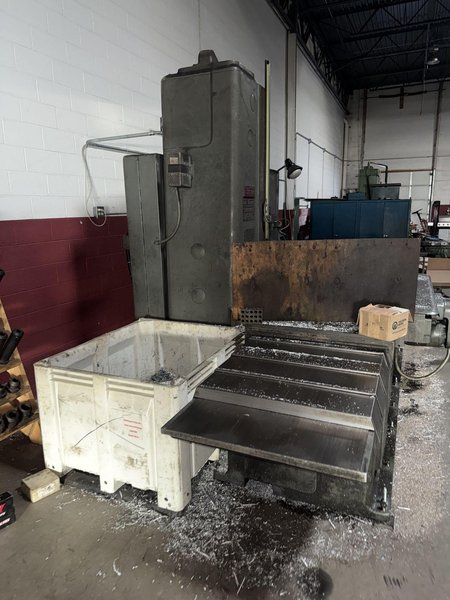 3" DEVLIEG 3H-72 HORIZONTAL BORING MILL. STOCK # 0113926