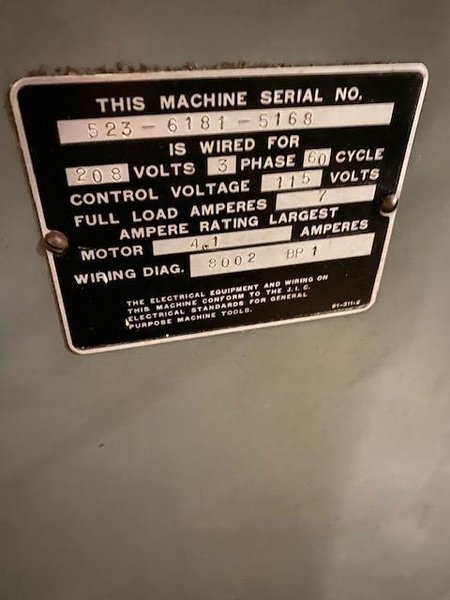 Brown &amp; Sharpe 618 Surface Grinder 