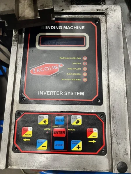 USED ERCOLINA 2.5" CAPACITY MODEL 030 MANDREL BENDER WITH 10' 2-AXIS POSITIONER YEAR: 2010