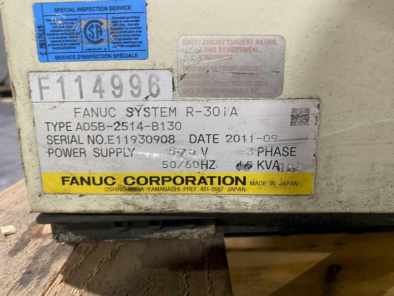 FANUC – M-900iA/350 w/ R-30iA Controls PARTS ONLY