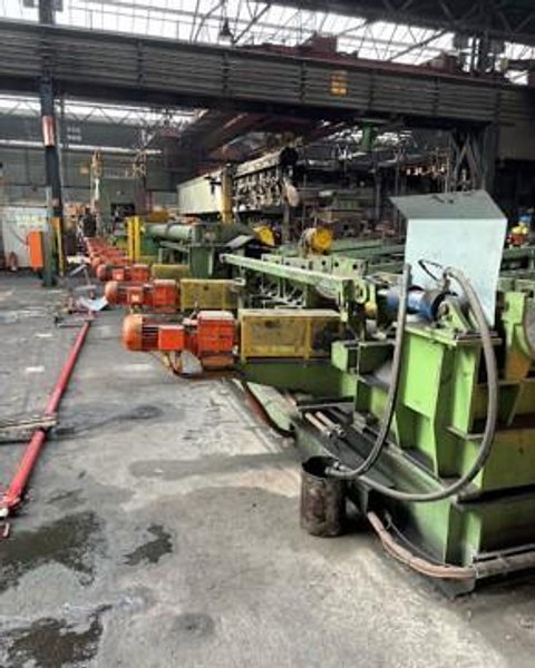 BRONX TAYLOR WILSON 6CR-9 6 ROLLS STRAIGHTENING MACHINE