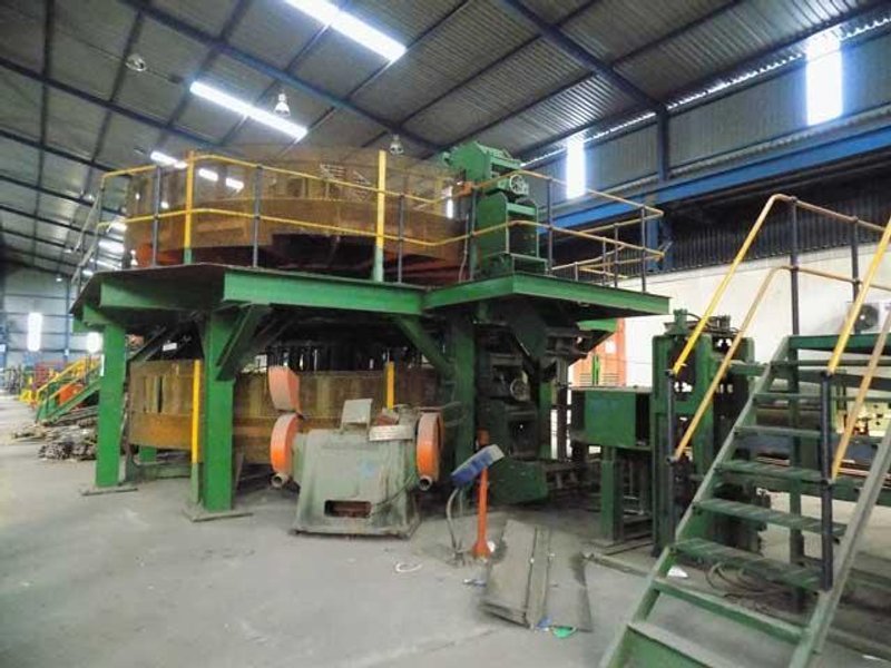 COMPLETE FORMING AND WELDING LINE FOR THE MANUFACTURE OF STEEL BEAMS (13774)