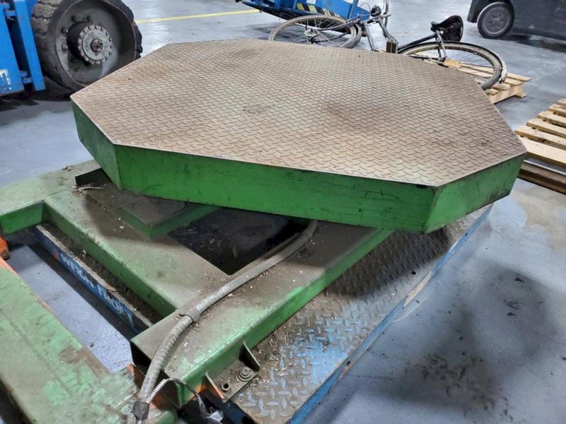 SYNERGY MODEL 1.5 SEMI-AUTO STRETCH WRAP MACHINE WITH WEIGHT-TRONIX SCALE: YOBRO #24715