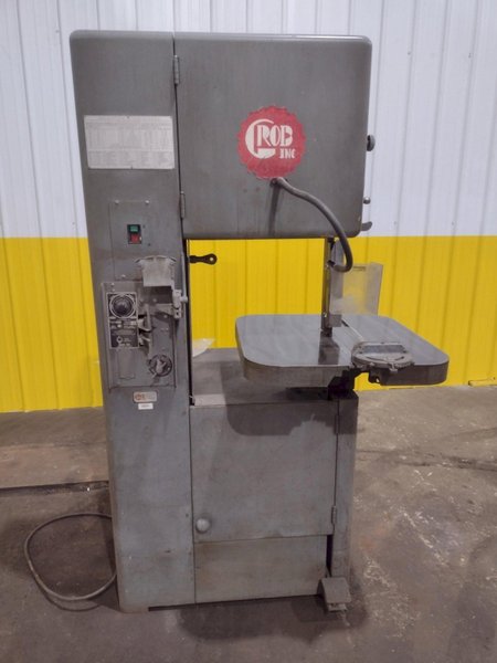 18" GROB MODEL #NS18 VERTICAL BAND SAW: STOCK #19796