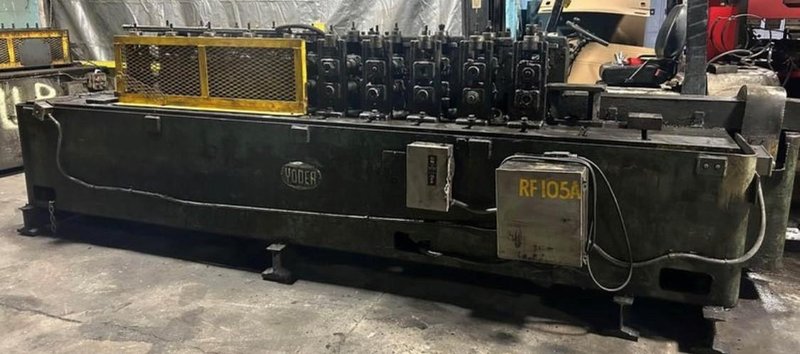 10 STAND X 1.5 SHAFT YODER ROLL FORMER STOCK# 3777