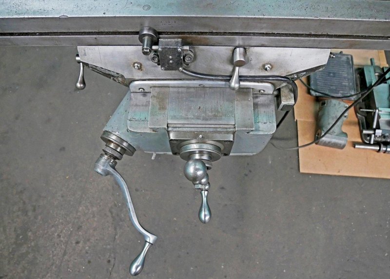 Bridgeport 9" x 48" 8-Speed Step-Pulley Vertical Milling Machine, Series I