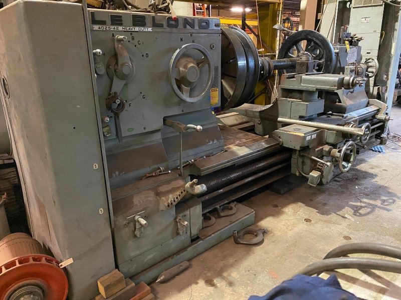 54" X 84" LEBLOND MODEL 4025-42NK HEAVY-DUTY LATHE: STOCK #77583