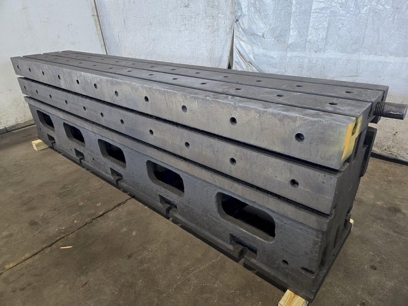 24" W X 128" L X 36" H T-SLOTTED BOX TYPE HEAVY DUTY RISER SET(3X TOTAL). STOCK #0548726