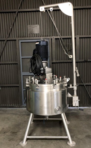 High Purity Extractions HP40 Stainless 35 Gallon Mixer - Rotary Extractor 2019 equipped with Cryogenic Capable, >95% Plant Extraction*, 60 lbs. per Hour Capacity