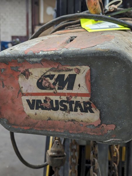 2-TON C&amp;M ELECTRIC HOIST 110V SINGLE PHASE: STOCK #19861