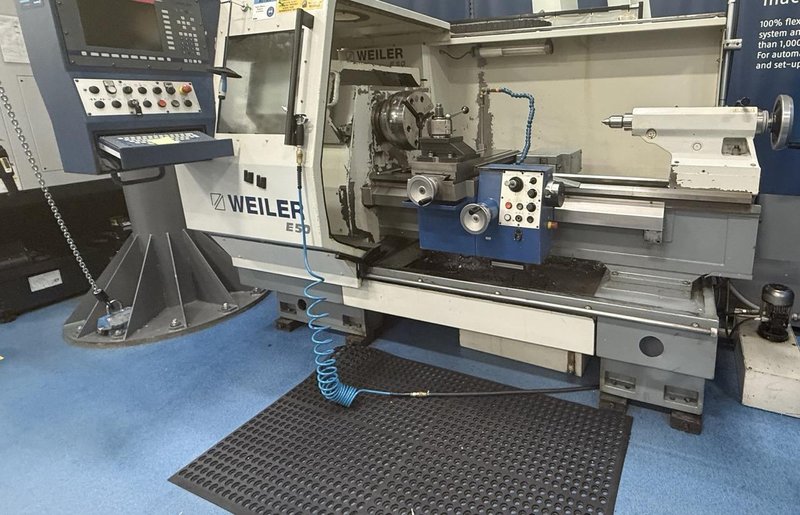 Weiler E50x1000 CNC Lathe, 2008 – Coolant Tank, Transformer