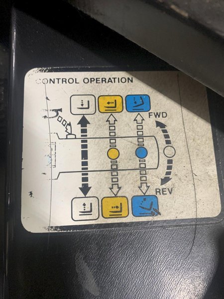 Clark Used Electric Fork Lift Model NP3000D-30, 3000 lbs., Charger Included