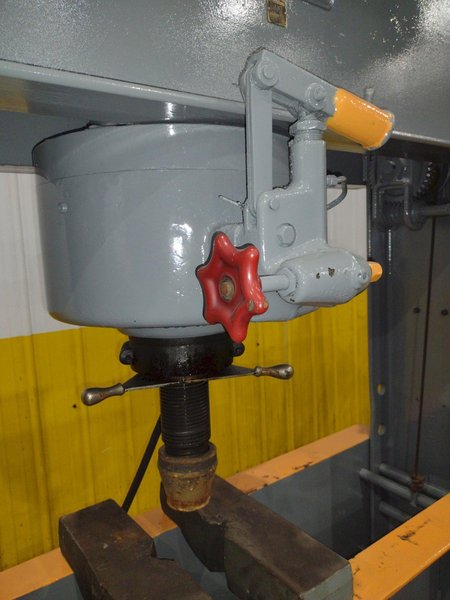 125 TON X 48" DAKE H-FRAME HYDRAULIC PRESS: YOBRO #24587