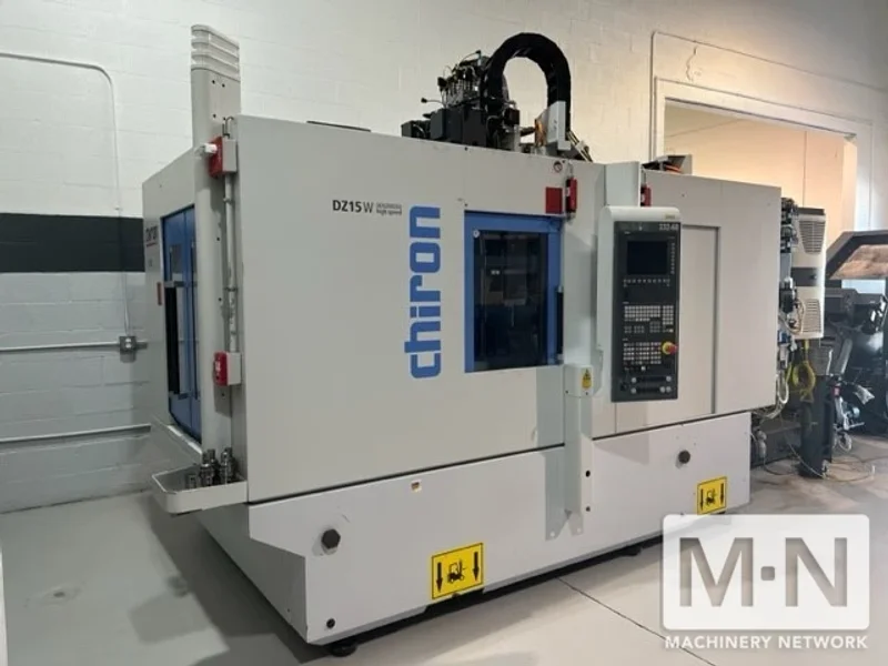 Chiron DZ-15K IWW Magnum Twin Spindle Vertical CNC Machining Center, 2013