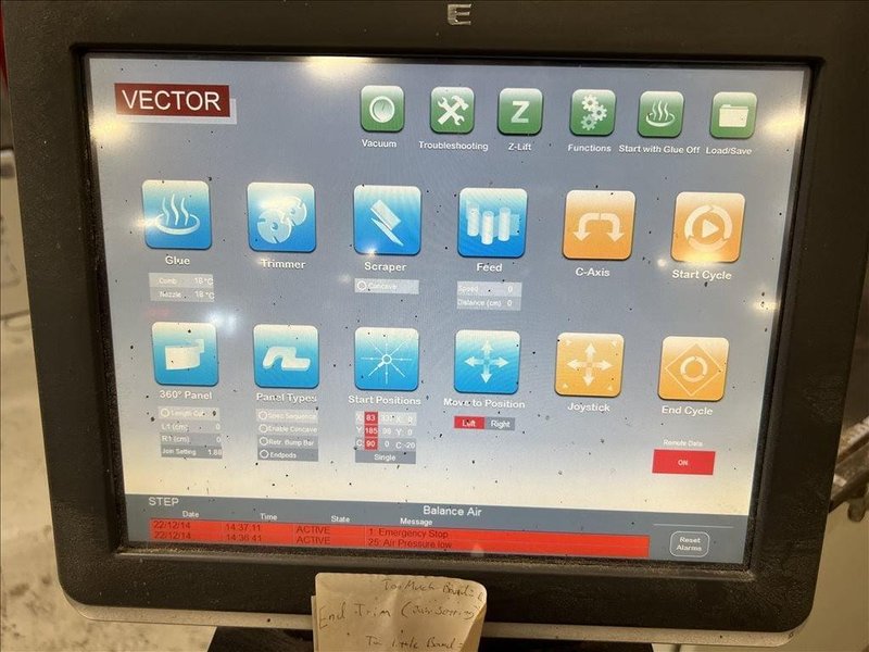 2014 Vector Contour Revolution 180 Edgebander (#5297)