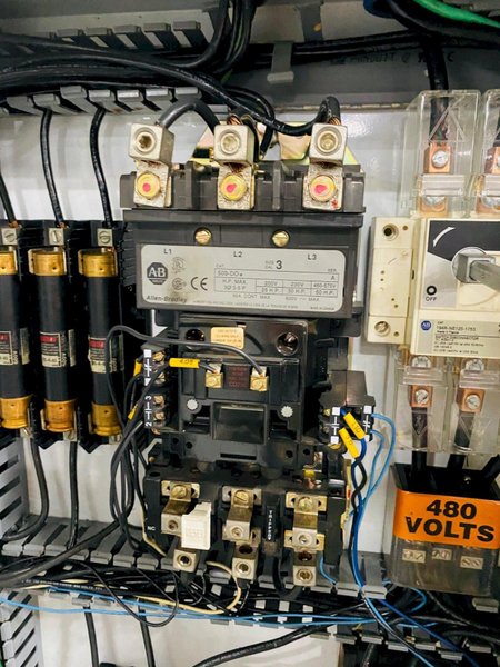 250 TON HANNIFIN HYDRAULIC C-FRAME PRESS. STOCK # 0848920