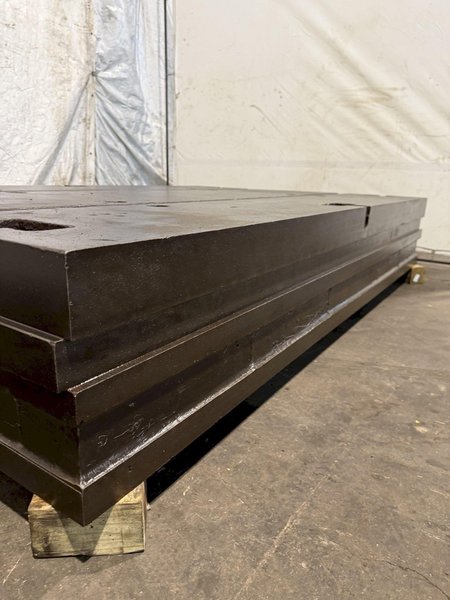 60" X 90" X 14" T-SLOTTED FLOOR PLATE. STOCK # 0632221