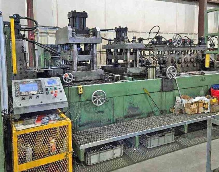 24" x 0.250" x 7,500# Custom Rollform Cut To Length Line