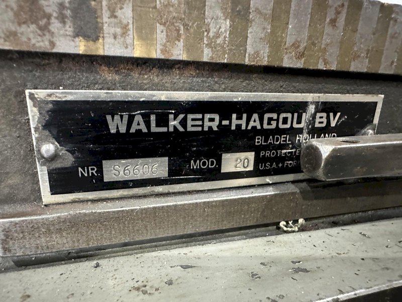 6" x 12" INGAR MODEL #RT-70 HORIZONTAL SURFACE GRINDER: STOCK #20257