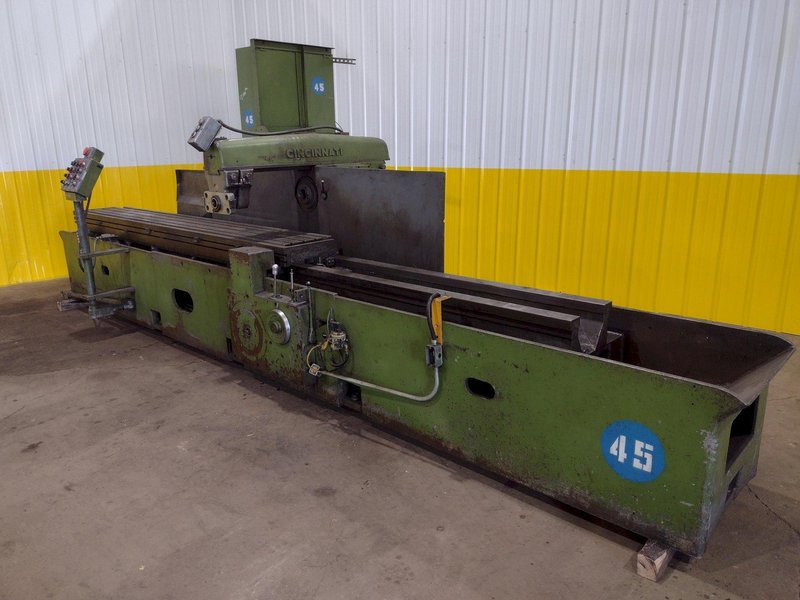 18&quot; X 128&quot; CINCINNATI HYPOWERMATIC HORIZONTAL SIMPLEX PRODUCTION MILL: STOCK #14725