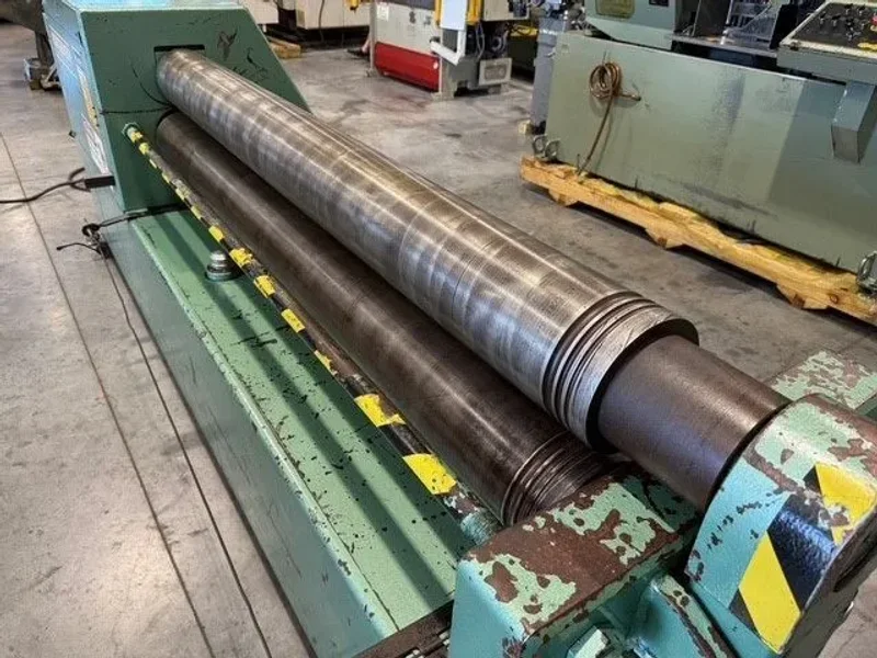 MONTGOMERY 6’ x ¼” 3 Roll Plate Bending Roll USA #7398