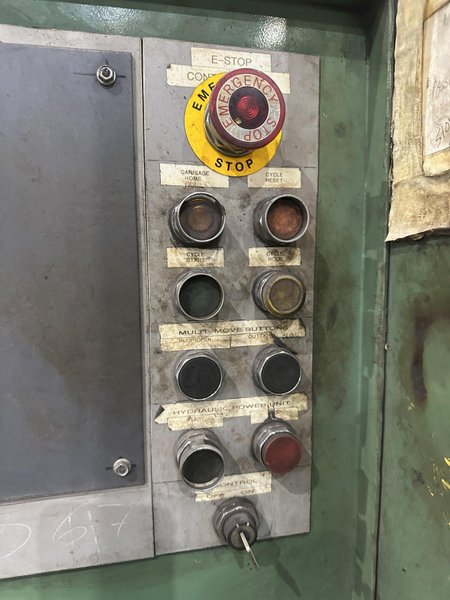 16&quot; X 1&quot; STEEL PLATE FRANKLIN FMI HYDRAULIC PUNCH &amp; SHEAR LINE: STOCK #23099