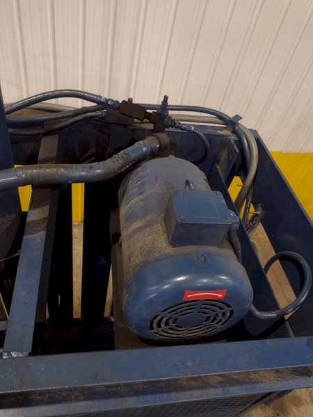 60" x 30" JV CRAM-A-LOT MODEL #60 DOWNSTROKE CARDBOARD VERTICAL BALER: STOCK #23602