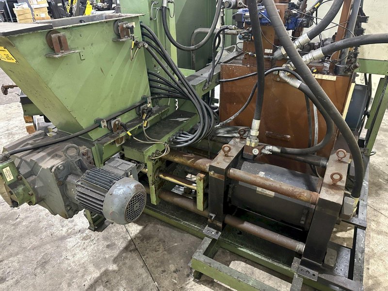 HERTWICH ENGINEERING MODEL #HE-300-30/A SWARF PUCK BRIQUETTER PRESS MACHINE: STOCK #23344
