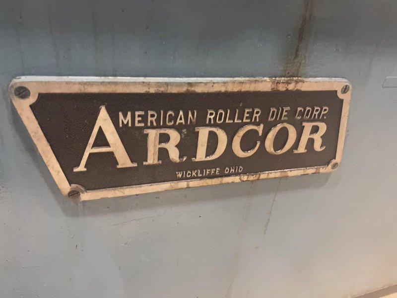 12 STAND X 1.5&quot; X 5-1/2&quot; ROLLSPACE ARDCOR ROLLFORMER: STOCK #15342