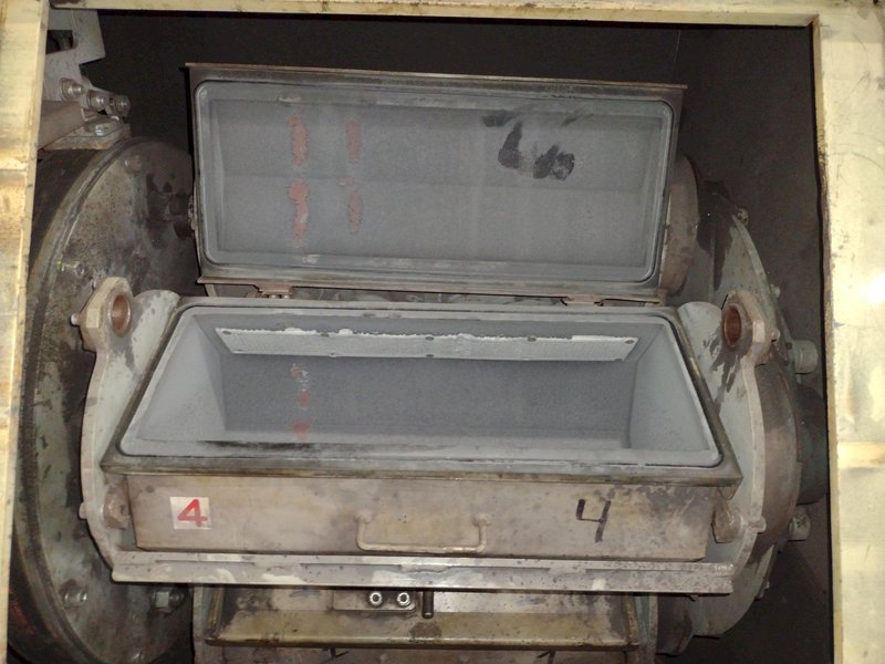 SINTOBRATOR MODEL #EC-2-P-008 CAROUSEL TYPE TUMBLING FINISHER: STOCK #18784