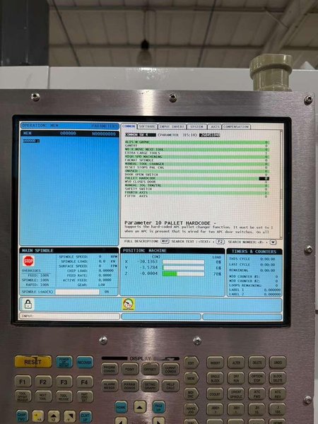 Haas VF-6/50 CNC Vertical Machining Center – 4th Axis Ready 50 Taper Mill