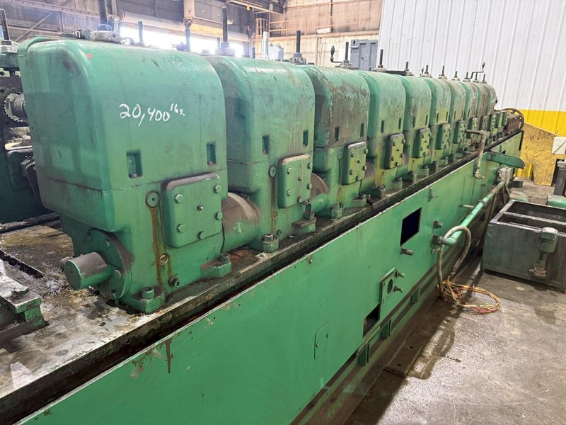 12 STAND X 2.5" YODER MODEL M2-1/2 ROLLFORMER, 18" ROLLSPACE: STOCK 23475