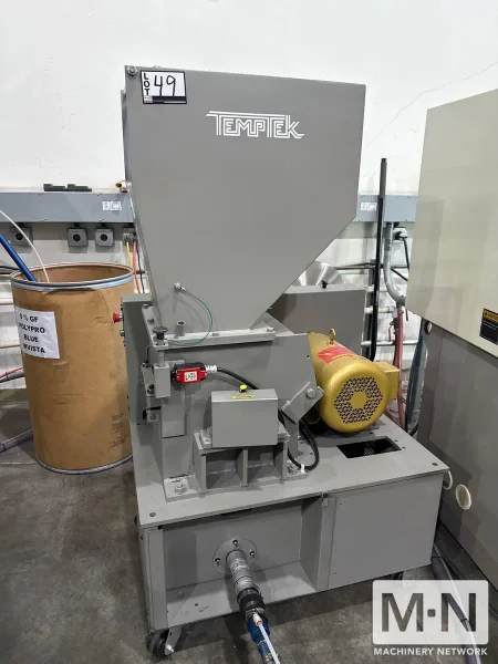 7.5 HP TEMPTEK MODEL 912SPL GRANULATOR MFG 2024