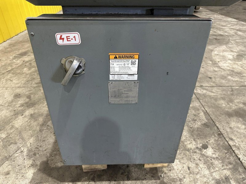 9" X 28" HARDINGE DV-59 LATHE WITH THEMAC ID GRINDER SPINDLE : STOCK #22733