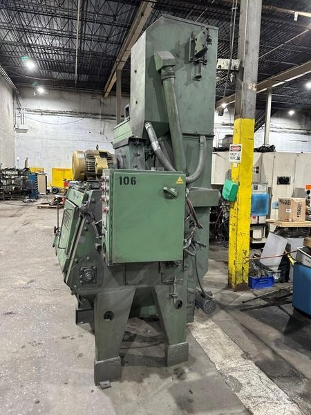 Goff Model 3BB 3 Cu Ft. Rubber Belt Tumble Type Shot Blast Machine