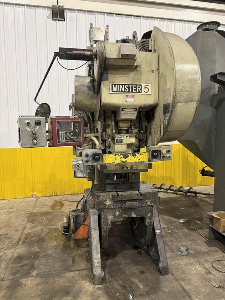 45 TON MINSTER MODEL #5 OBI STAMPING PRESS, 3" STROKE &amp; 120 SPM : YOBRO #25762