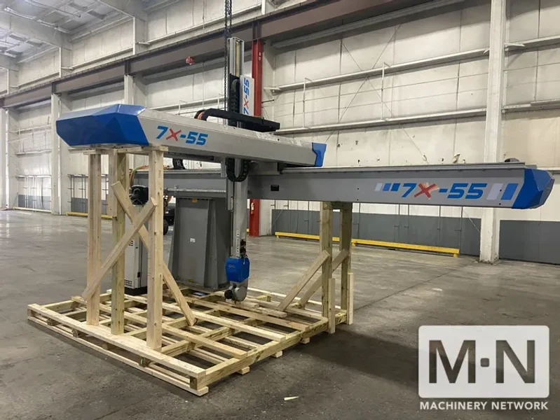 SEPRO MODEL 7X-55 5 AXIS SERVO ROBOT MFG 2017