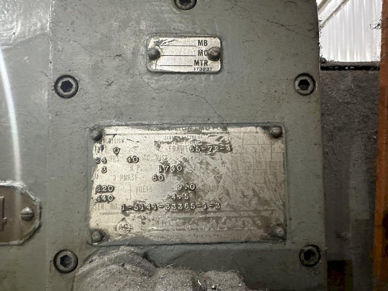 #4 CINCINNATI MODEL #410-14 HORIZONTAL MILL WITH TOOLKMAKERS VERTICAL HEAD: STOCK #20605
