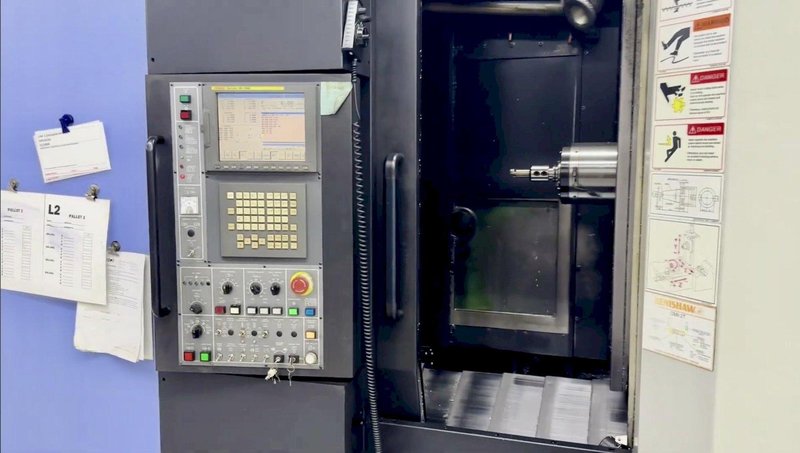 Doosan HP 5100 HMC, 2008 – Chip Conveyor, 1000 PSI TSC, 60 ATC, 14,000 RPM Spindle