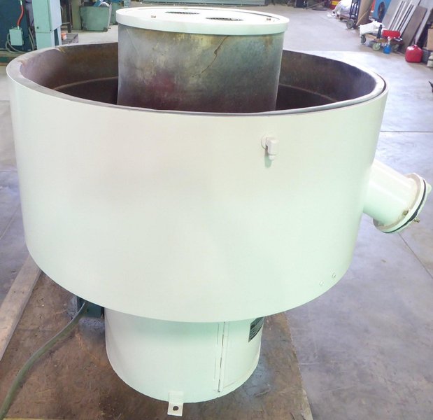 5 Cu. Ft. Rosemont Vibratory Finishing Bowl RB-10-5, Batch Type, 5 HP