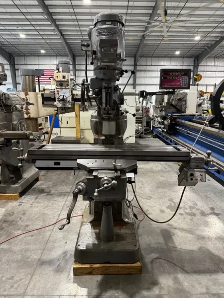 BRIDGEPORT Series 1 Vertical Milling Machine DRO 1981’USA #7904
