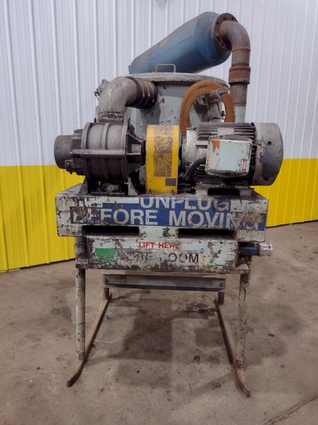 25 HP DEMARCO MODEL #MK25E &quot;MAX-VAC&quot; PORTABLE INDUSTRIAL VACUUM SYSTEM: STOCK #19580