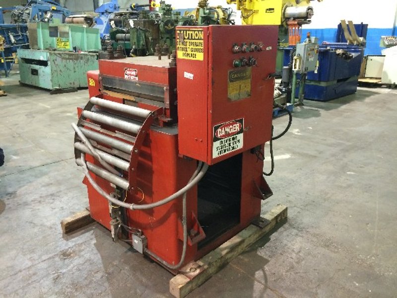 CWP Powered Coil Straightener 24&quot; Wide