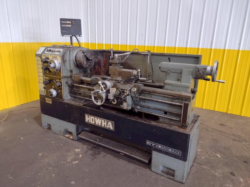 18&quot; x 40&quot; CHIEN YEH MODEL #CY450-1000 TOOLROOM ENGINE LATHE, 2.5&quot; HOLE: STOCK #19324
