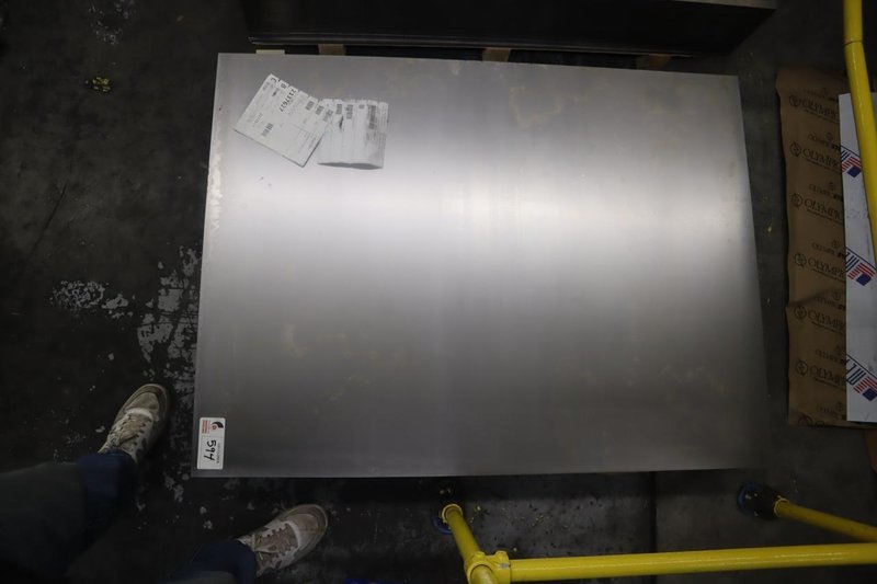 Steel Sheet Material, (1) Stacks of CRS .047" x 48" x 36", (3.75" of Material)- Auction Item