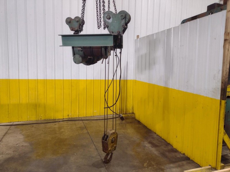 10,000 LBS (5 TON) PATTERSON POWERED CABLE HOIST: STOCK #22969