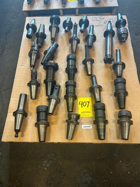 275 CAT 50 TAPER MILLING TOOLS &amp; TOOL HOLDERS: STOCK #22998